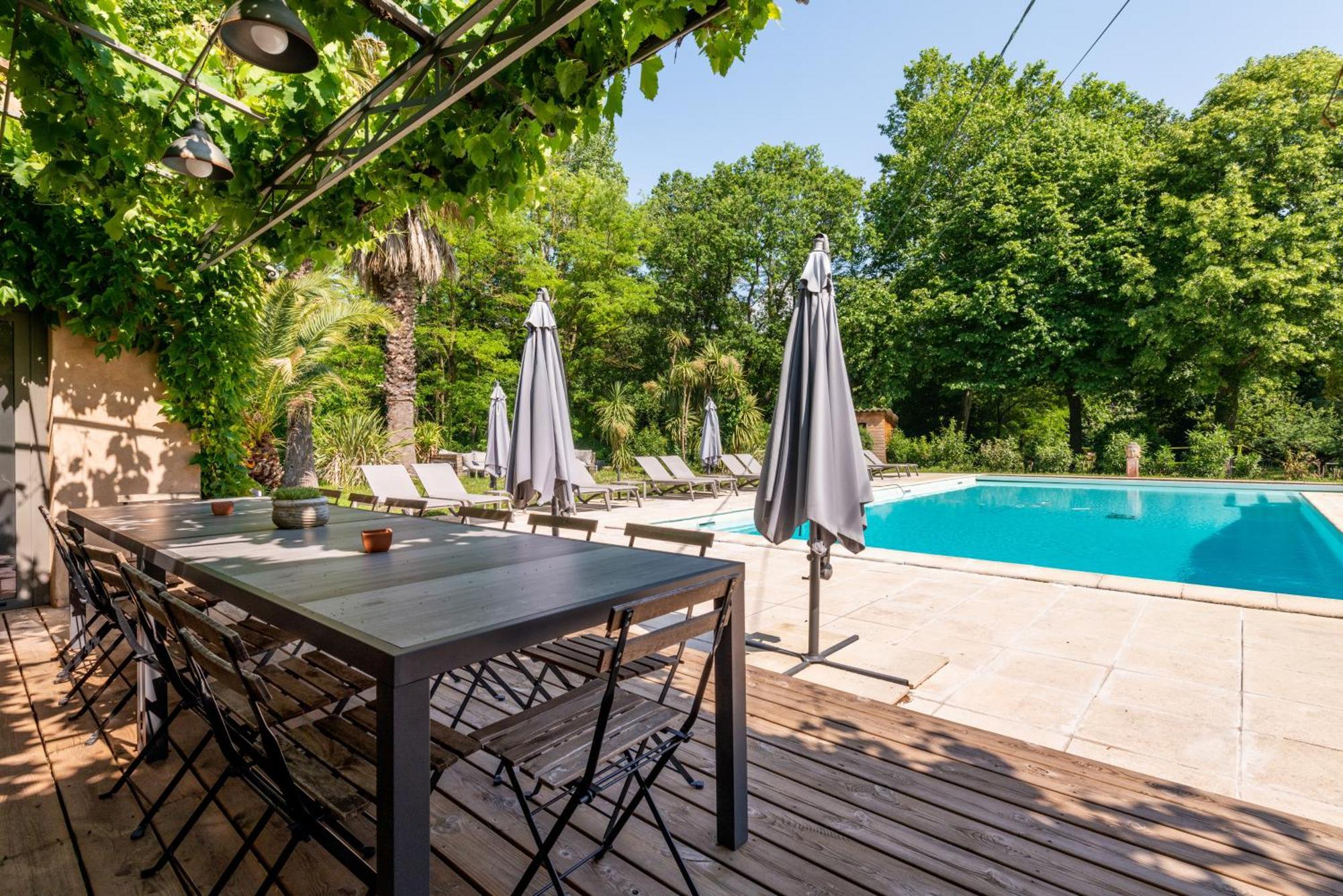 Le Moulin Haut Gites Villeneuvette 外观 照片